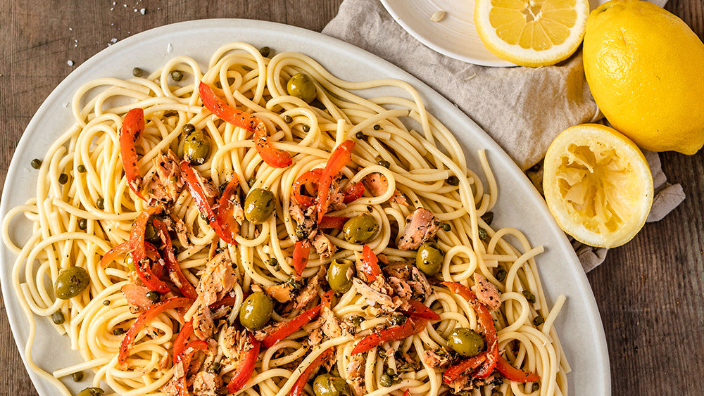 Pasta di Cuori al Salmone, Dinner, garlic, Olive Oil and more