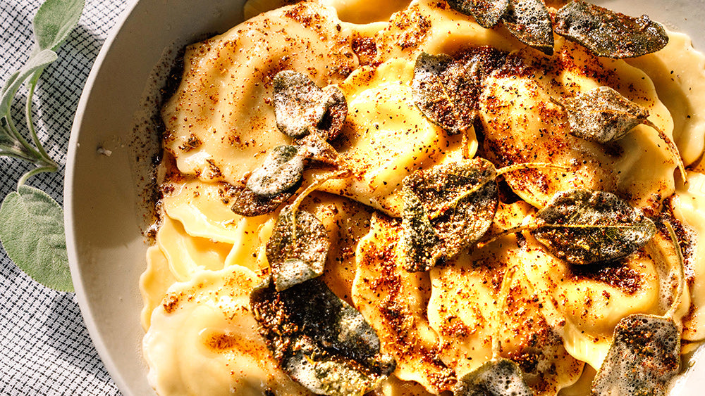 Brown Butter Sage Ravioli – Morton & Bassett