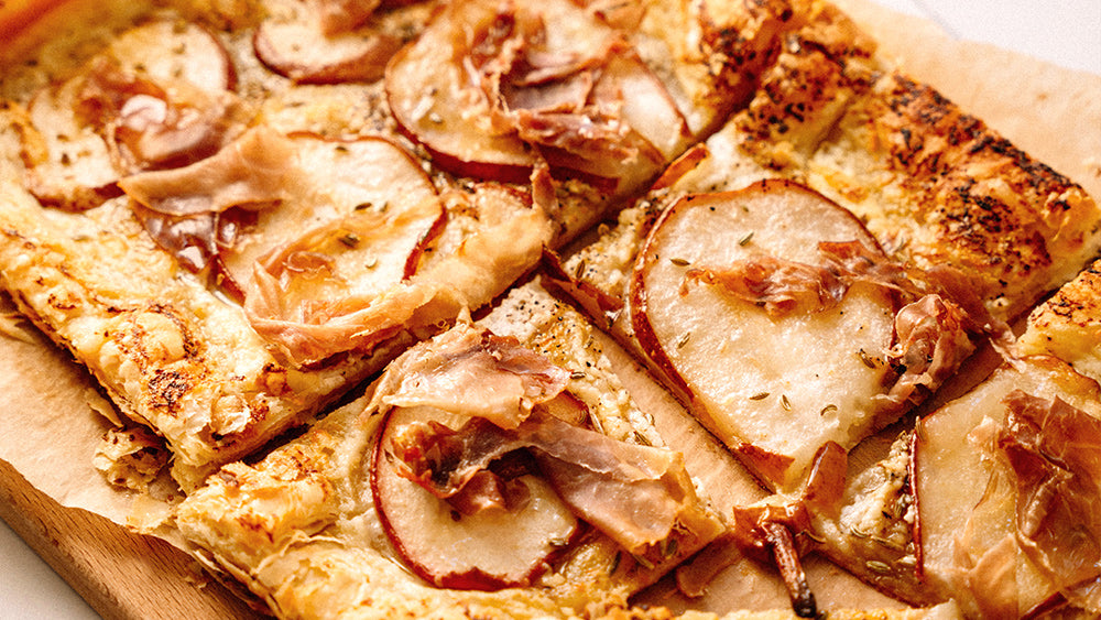 Mascarpone, Pear and Prosciutto Tart – Morton & Bassett