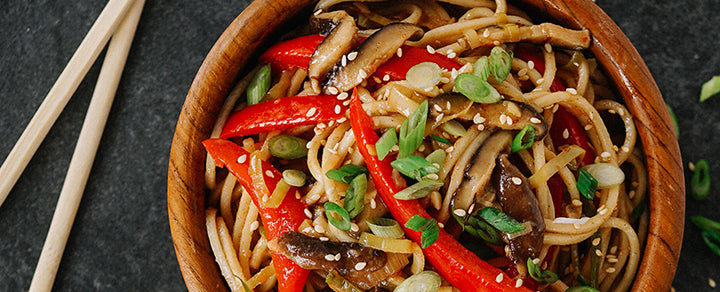 Shiitake &amp; Pepper Stir Fry &ndash; Morton &amp; Bassett