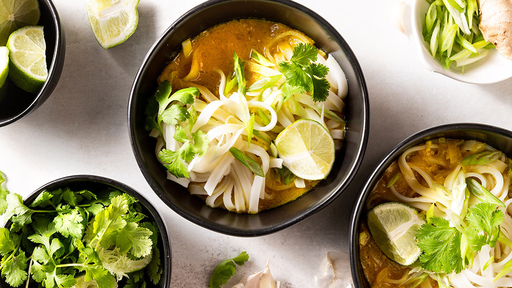 Turmeric Ginger Coconut Noodles – Morton & Bassett