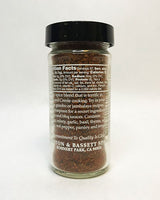 Cajun Spice Blend Back Packaging- product carousel image