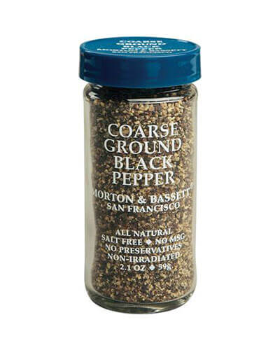 Black Pepper Coarse Ground - Baron Spices