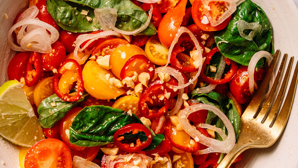 Vietnamese Inspired Tomato Salad