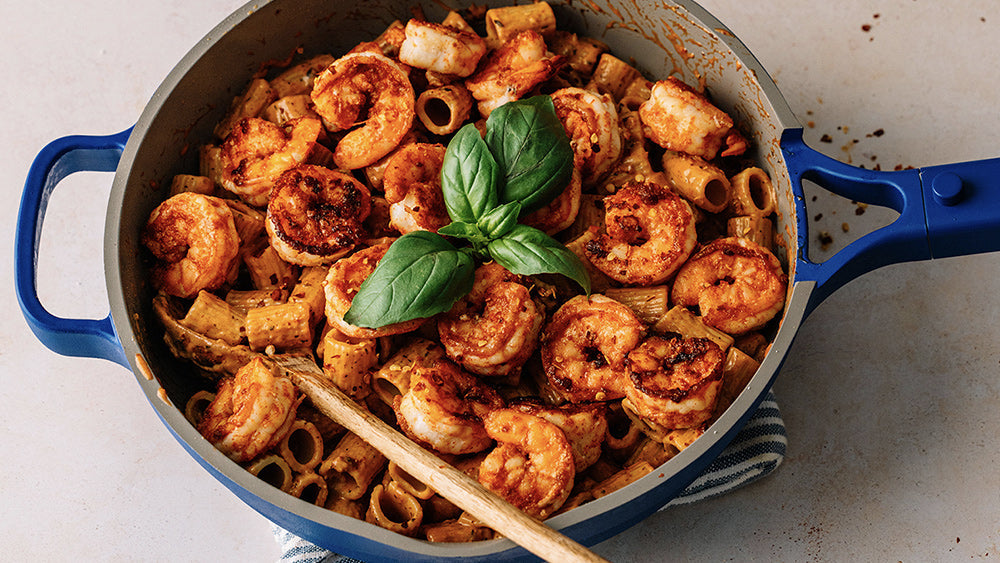 Marry Me Shrimp Rigatoni – Morton & Bassett