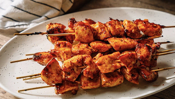 Morton & Bassett Mango Habanero Chicken Skewers