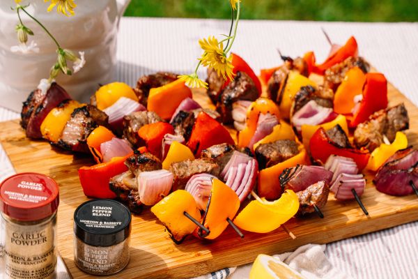 Morton & Bassett Marinated Steak Kabobs