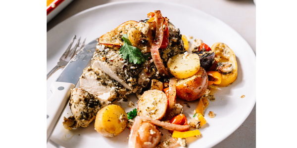 Morton & Bassett Herb & Lemon Sheet Pan Chicken