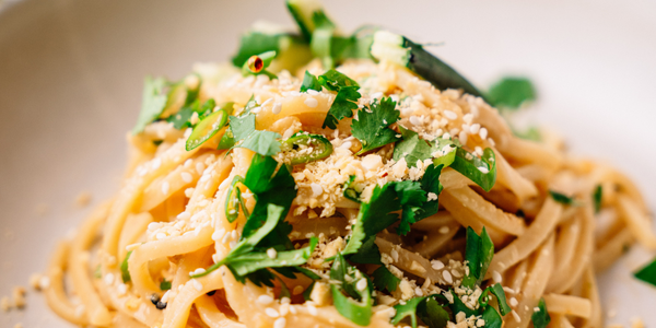 Sesame Orange Ginger Cold Noodles