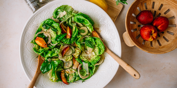 Fennel Peach Salad