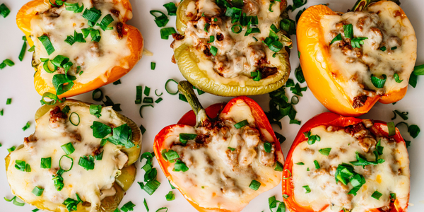 Sloppy Joe Stuffed Peppers