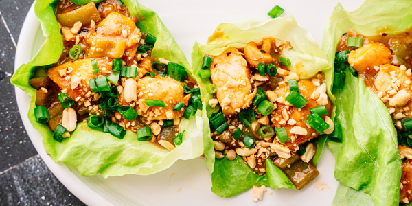 Asian Chicken Lettuce Wraps