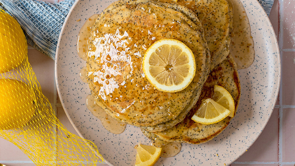 Lemon Poppyseed Pancakes