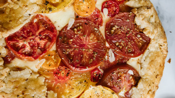 Tomato Galette with Herbed Crust recipe 