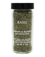 Jar of basil from Morton & Bassett 