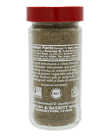 Jar of Morton & Bassett Spices with a red lid 