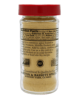 Jar of Morton & Bassett spices with a red lid 