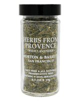 Jar of herbs from Provence with lavender by Morton & Bassett