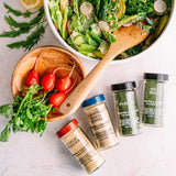 Fresh salad with Morton & Bassett Parsley, dill, garlic powder, and white pepper
