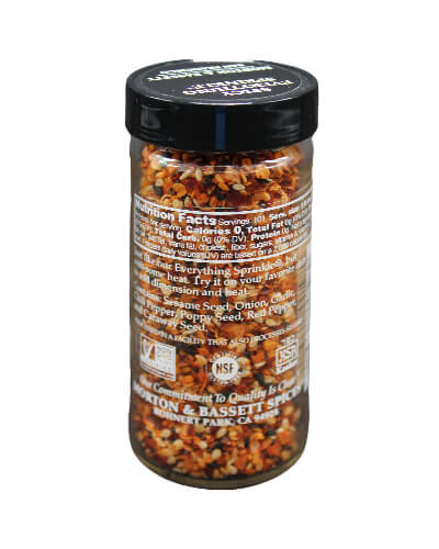 Spicy Everything Sprinkle - back - product carousel image
