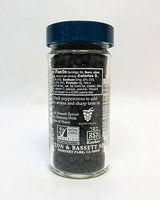 Peppercorns, Black (Whole) Back Packaging- product carousel image